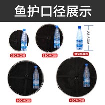 Special price fish protection gluing nylon wire anti-hanging fish protective net pocket stainless steel double rings fishing and fishing nets clothing nets fishing gear