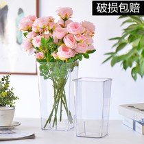 Wake Flower Bucket Acrylic Wake Flower Bucket Flower Shop Extra Large Plastic Transparent Flower Wake Bucket Home Flower Bucket