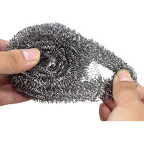 (20) Stainless steel wire ball brush pan washing dishes cleaning ball does not drop silk brush pot ball kitchen household cleaning ball