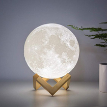 (Qianrun) Lunar lamp LED lamp bedside DIY handmade material package salon warm-up parent-child activity opening
