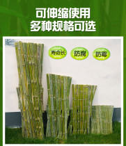 Placing fence planting vegetable fence balcony guardrail outdoor bamboo fence fence bamboo wall bamboo garden small partition flower garden