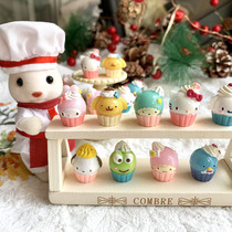 1 12 mini food play house food play scene doll house decoration Sanrio cupcakes