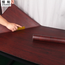Self-adhesive furniture film table solid wood coffee table table desk desk desktop protective film waterproof and oil-proof high temperature and anti-scalding