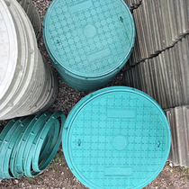 Composite resin manhole cover rainwater sewage weak power well cover sewer manhole cable rectangular round manhole cover