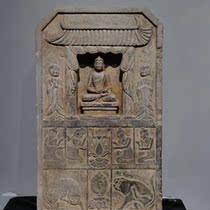  Wei statue monument with written records Height 60 width 30 thickness 10cm