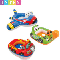 INTEX floating circle lifebuoy children swimming circle equipped with baby baby children swimming ring Fire Truck 1-3 years old