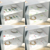 Kitchen cabinet cabinet drawer cushion paper waterproof and oil-proof sticker self-adhesive Drawer Wardrobe shoe cabinet moisture-proof mat aluminum foil paving paper