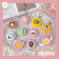 Mini portable small tape ruler measuring cute portable three circumference ruler soft ruler measuring ruler measuring waist waist home