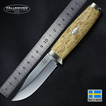  Imported Fallkniven Sweden FK sk1 high-end Nordic Birch handle powder steel outdoor survival hunting straight knife