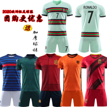 2020 European Cup Netherlands Italy Spain national team football uniform short sleeve suit adult children's jersey
