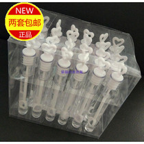 Factory direct photography photo ribbon bubble water Mini children blow bubble bottle wedding party bubble stick