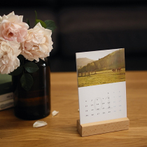 Insert-style 2022 hipster desk calendar customization to print creative ornaments simple diy desk calendar customization