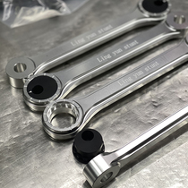 Lingyun stunt modification shop produced Kawasaki ninja ninja400z400 body raise and lower kit Dog bone