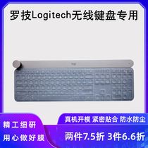Logitech Logitech Craft keyboard film TPU transparent silicone wireless protective film MX KEYS dust cover Full cover dustproof and waterproof cover cover