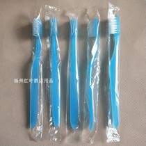 Hotel guest room disposable toothbrush sauna bath toiletries toothbrush opp packaging