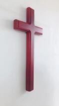  Gift pure solid wood hanging wall hanging inside the main gift wood cross hanging wall hanging