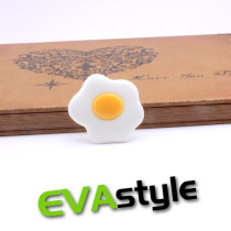 1 simulation food egg plastic pushpin creative cute cartoon nail photo message cork board decoration