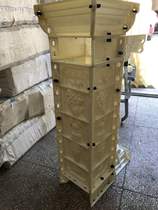 Corner column European style Roman column mold plastic steel building partition column cast-in-place orchid Roman vase factory direct sales thick