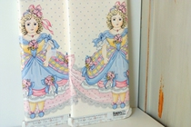 Replenishment to the United States 1980S ancient early shabbychic pink doll Wall wallpaper waist line FP39FP45