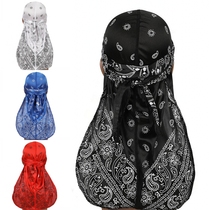 Personality Hiphop tide street dance BBOY hip hop rap cashew flower big square scarf street basketball headscarf men and women