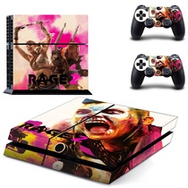 Black corner Sony PS4 old old body sticker PS4 no trace color sticker cartoon pattern scratch-resistant waterproof sticker dustproof animation sticker P4 electrostatic sticker frosted old model GYTM78