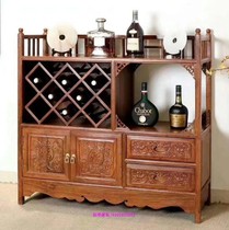 Mahogany dining side cabinet Imported African Huanghuali small wine cabinet Dining side cabinet multi-function wine cabinet Glove cabinet factory direct sales