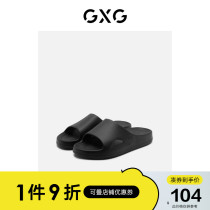 GXG mens shoes 2022 new summer sandals mens wave outside wearing casual soft bottom non-slip sandals for mens beach shoes