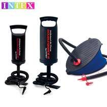 intex small and medium large hand pump manual pump pedal pump inflatable bed swimming ring inflatable boat tent