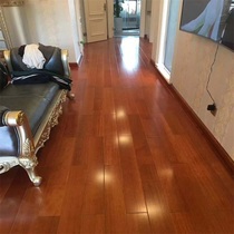 Tiange floor heating solid wood floor Panlong pure solid wood suitable for floor heating geothermal bare plate Amber Ⅰ