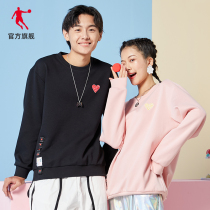 (Valentines Day limited)Jordan sports sweater men and women 2021 autumn new couple sweater casual pullover