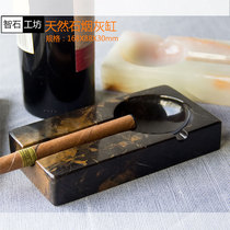 Spot Wise Stone Workshop Natural Marble Smoke Cylinder Personality Cigar Ashtray Nordic Brief Design Ash Rind