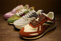 Distribution center baking soda flip fur splicing spring and autumn outdoor casual shoes multi-color