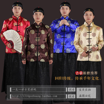 The new costume of the big mansion door film and television costume landlord costume Republic of China treasurer butler clothes red sorghum master clothes Ago costume