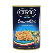 Italy imported into the Italian European brand canned white beans 400g white lentils vegetable salad raw materials