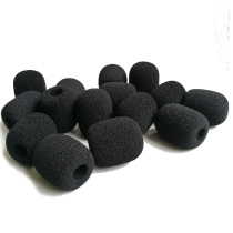 30208 Teaching amplifier microphone sponge head-mounted microphone lavalier microphone aviation headset chest microphone cover loudspeaker
