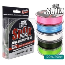 sufix Suo Fei 832 Luya special 8-made PE line long cast rubber strong horse submerged wear-resistant Luya fishing line
