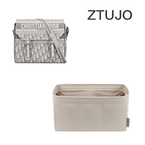 (ZTUJO) Suitable for Dior Dior camp postman liner bag British imported felt messenger storage bag