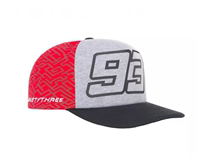 MotoGP 7-Crown Marquis No 93 Maze Pattern Adult Racing Hat Flat-brimmed Hat