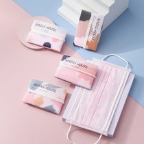 Mask temporary storage clip multi-purpose storage clip carry-on storage clip artifact portable children student storage