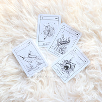 (Spot) Monster Lilnorman Lenormand pocket version Mini Card private release Renoman gift bag