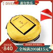 DIVEKING new free diving safety floating ball sea training buoy sea surface logo one-way inflatable spot can send