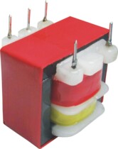 EI28 power transformer 1W 220V 15v pin type low frequency power transformer