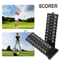 Golf rectangular scoreboard rectangular full 18-hole scorer portable scorer 0 error counter