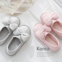 Moon shoes September October non-slip soft sole slippers bag with breathable indoor home Moon shoes postpartum spring and autumn