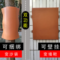 Tied tree boxing target microfiber tree target Wall-mounted variable wall target Park mobile portable bundled boxing sandbag outdoor