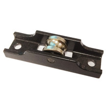 Type 88 conch plastic steel sliding door and window pulley Stainless steel single groove wheel 16mm width aluminum alloy display cabinet wheel