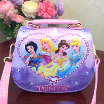 Childrens small satchel 2021 new snow white crossbody bag mini bag little girl cute bag handbag