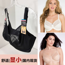 Green Tangerine American Lilyette Lace Big Chest Display Small Ultra Slim Bra Underwear Big Code Comfort Full Cups