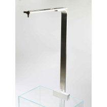 Aquarium lamp bracket hanger downlight lamp plate hanging L-type flat aluminum bracket single arm lamp holder