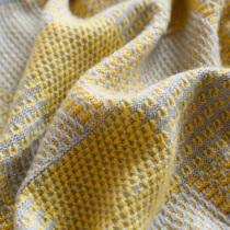 French cabinet photos no physical beauty jacquard imported gold silk double V-neck wool sweater female spring home 589V